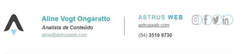 Exemplo assinatura - Gmail