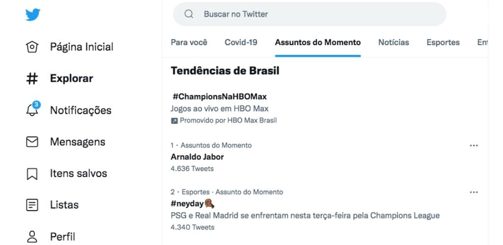 o que é trend - como pesquisar trend no twitter